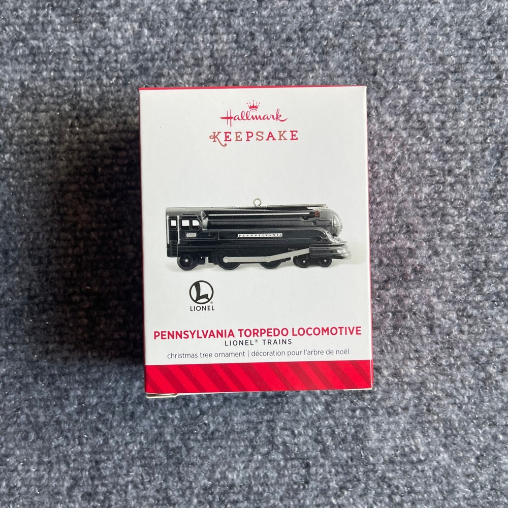 Hallmark Keepsake 2014 Lionel Pennsylvania Torpedo Locomotive Ornament 238E